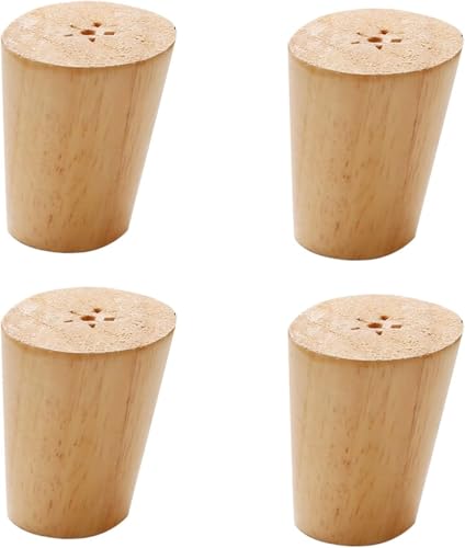 GAOXIONG Möbelbeine aus Massivholz, 4er-Set, runde Couchbeine, Ersatz für TV-Ständer, Sofa, Schrank, Nachttische, DIY-Möbelbeine, 5 cm Durchmesser, 60 cm Länge, 8 cm Größe GAOXIONG Möbelbeine aus Massivholz, 4er-Set, runde Couchbeine, Ersatz für TV-Ständer, Sofa, Schrank, Nachttische, DIY-Möbelbeine, 5 cm Durchmesser, 60 cm Länge, 8 cm Größe von GAOXIONG