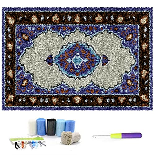 Knüpfteppich Zum Selber Knüpfen, Großer Teppich Knüpfen Kreuzstich Set für Kinder Erwachsene, Knüpfkissen Knüpfpackung, 110 x 75 cm,Canvasonwhitebackground Knüpfteppich Zum Selber Knüpfen, Großer Teppich Knüpfen Kreuzstich Set für Kinder Erwachsene, Knüpfkissen Knüpfpackung, 110 x 75 cm,Canvasonwhitebackground von GAOYH