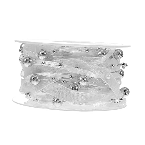 GARIOUANS 1 Rolle Band Zum Basteln Dickes Geschenkband Goldfarben Dekorativ Für Den Innenbereich Blau Hochzeit Vielseitige Farbige Blumendekoration Kranzherstellung 60% Polyester von GARIOUANS