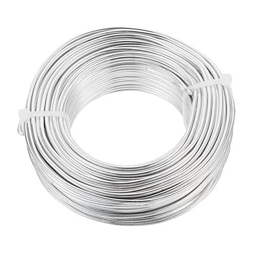 GARIOUANS 1 Rolle Biegsamer Aluminiumdraht Perfektes Bastelzubehör für Schmuckherstellung DIY Projekte Blumenarrangements und Kreative Dekorationen für Armbänder Skulpturen und Vieles Mehr GARIOUANS 1 Rolle Biegsamer Aluminiumdraht Perfektes Bastelzubehör für Schmuckherstellung DIY Projekte Blumenarrangements und Kreative Dekorationen für Armbänder Skulpturen und Vieles Mehr von GARIOUANS