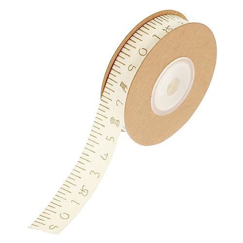 GARIOUANS 1 Rolle DIY Baumwollband mit Maßstab für Handwerksprojekte Geschenkverpackung und Kreative Dekoideen GARIOUANS 1 Rolle DIY Baumwollband mit Maßstab für Handwerksprojekte Geschenkverpackung und Kreative Dekoideen von GARIOUANS