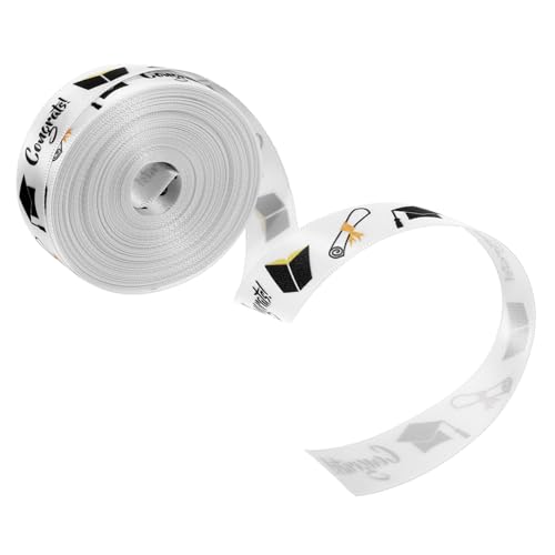 GARIOUANS 1 Rolle Diy Geschenkbänder Dekoratives Geschenkband mit Goldprägung Breit Yards für Abschlussfeiern Bastelarbeiten und Verpackungen GARIOUANS 1 Rolle Diy Geschenkbänder Dekoratives Geschenkband mit Goldprägung Breit Yards für Abschlussfeiern Bastelarbeiten und Verpackungen von GARIOUANS