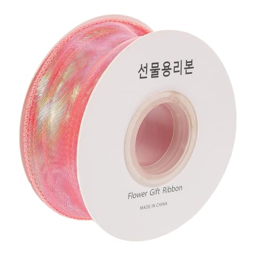 GARIOUANS 1 Rolle Geschenkband Hochwertigem Organza Dünner Glänzender Dekorationsribbon für Blumensträuße und Bastelarbeiten Leicht und Einfach zu Handhaben für Hochzeiten und GARIOUANS 1 Rolle Geschenkband Hochwertigem Organza Dünner Glänzender Dekorationsribbon für Blumensträuße und Bastelarbeiten Leicht und Einfach zu Handhaben für Hochzeiten und von GARIOUANS
