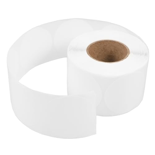 GARIOUANS 1 Rolle Runde Thermoetiketten Selbstklebende Vielseitige für Thermodrucker Hochviskos für Supermärkte Lager GARIOUANS 1 Rolle Runde Thermoetiketten Selbstklebende Vielseitige für Thermodrucker Hochviskos für Supermärkte Lager von GARIOUANS