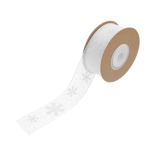 GARIOUANS 1 Rolle Schneeflockenband Verpackungsband Schneeflocken Dekorationsband Verpackungsband Für Kuchen Party Zubehör Paketband Schneeflocken Feiertagsband GARIOUANS 1 Rolle Schneeflockenband Verpackungsband Schneeflocken Dekorationsband Verpackungsband Für Kuchen Party Zubehör Paketband Schneeflocken Feiertagsband von GARIOUANS