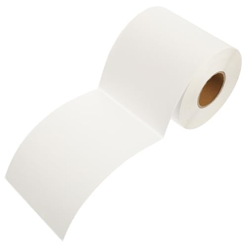 GARIOUANS 1 Rolle Selbstklebende Thermopapiere für Etikettierung Vielseitig Einsetzbar Barcodes und Adressetiketten Einfach Abziehen und Aufkleben und Wiederverwendbar von GARIOUANS
