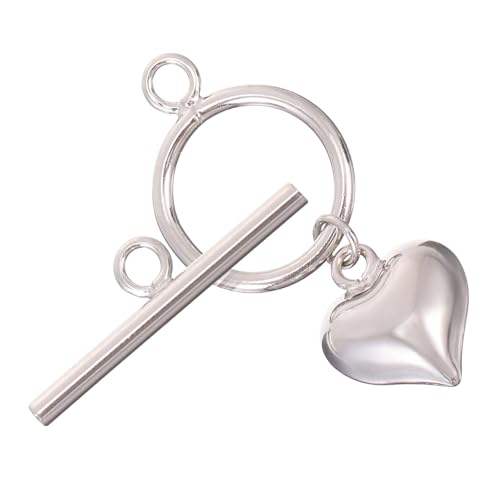 GARIOUANS 1 Satz Armbandverschluss Silber für DIY Schmuckherstellung Ot Clasp Bastelzubehör für Armbänder und Langlebig und Rostfrei Einfach zu Verwenden Perfektes für Bastelfreunde von GARIOUANS