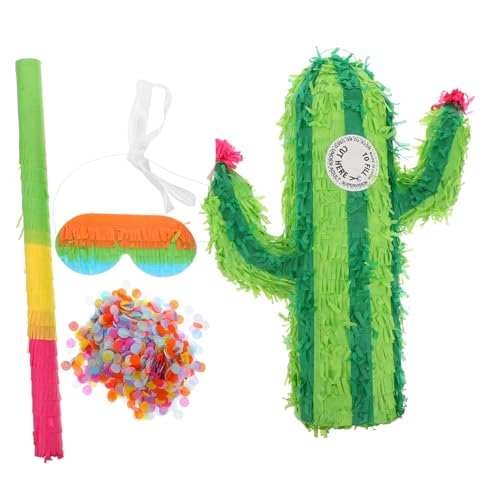 GARIOUANS 1 Satz Cactus Pinata für Hochzeiten Pinata Dekoration mit Bunten Süßigkeiten Kreative Partyunterhaltung für Langlebig Zufällige Farbe GARIOUANS 1 Satz Cactus Pinata für Hochzeiten Pinata Dekoration mit Bunten Süßigkeiten Kreative Partyunterhaltung für Langlebig Zufällige Farbe von GARIOUANS