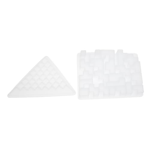 GARIOUANS 1 Satz Flexibles Silikonform für Diy Pyramidenspielzeug Sicheres Epoxidharz Modell zum Basteln Fördert Kreativität und Motorische Fähigkeiten für Langlebig und Benutzerfreundlich von GARIOUANS
