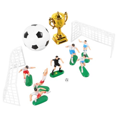 GARIOUANS 1 Satz Fußballmodell Trophäe Für Miniatur-fußball-kuchendekor Fußball - -topper Tortendekoration Zum Thema Fußball Fußballkuchendekorationen Wiederverwendbar GARIOUANS 1 Satz Fußballmodell Trophäe Für Miniatur-fußball-kuchendekor Fußball - -topper Tortendekoration Zum Thema Fußball Fußballkuchendekorationen Wiederverwendbar von GARIOUANS