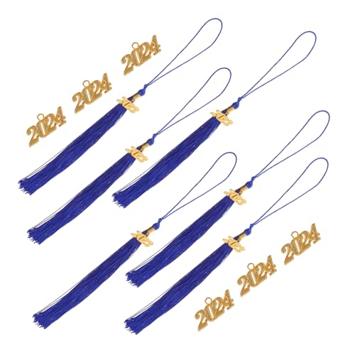 GARIOUANS 1 Satz Graduation Hat Tassels mit Jahr Charm Hochwertige Abschlussquasten für Doktorkappen und Abschlussfeiern Langlebiges Elegantes Design für Unvergessliche von GARIOUANS