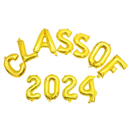GARIOUANS 1 Satz Graduationsballon Dekorative Aluminium Folienballons für Abschlussfeiern für Fotoshootings und Party Dekoration Leicht und Wiederverwendbar Kreative Gestaltungsmöglichkeiten von GARIOUANS