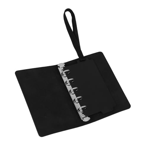 GARIOUANS 1 Satz PU Leder Ringbuchhülle für Notizbücher und Planer Nachfüllbar und Tragbar Design für Studenten und Persönliche Planung von GARIOUANS