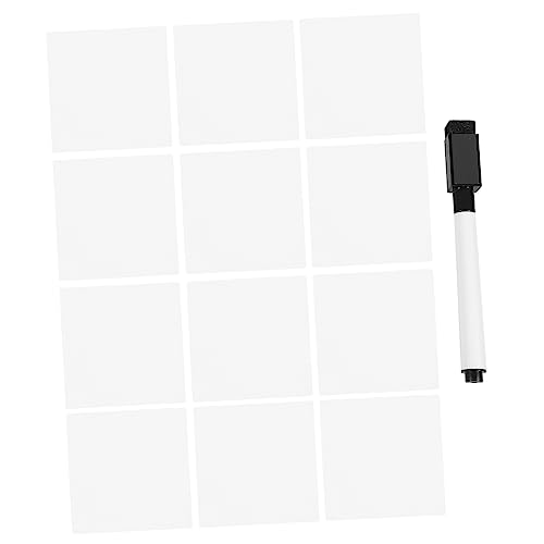 GARIOUANS 1 Satz Selbstklebende Notizen Set Abwischbare Haftnotizen für Büro Studium Wiederverwendbare Memo Sticker für Bücher Dokumente Planer und von GARIOUANS