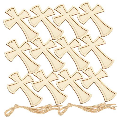 GARIOUANS 1 Satz Teiliges Holz Anhänger Unbehandelt für Diy Bastelprojekte Dekorative Holzschnittformen für Hochzeiten Religiöse Anlässe und Heimdekoration GARIOUANS 1 Satz Teiliges Holz Anhänger Unbehandelt für Diy Bastelprojekte Dekorative Holzschnittformen für Hochzeiten Religiöse Anlässe und Heimdekoration von GARIOUANS