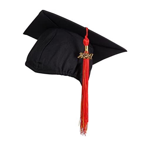GARIOUANS 1 Stück Graduation Cap mit Quaste für Einzigartige Abschlussmütze für Feierlichkeiten Unisex aus Gewebtem Erhältlich Perfektes Accessoire für Ihren Studienabschluss GARIOUANS 1 Stück Graduation Cap mit Quaste für Einzigartige Abschlussmütze für Feierlichkeiten Unisex aus Gewebtem Erhältlich Perfektes Accessoire für Ihren Studienabschluss von GARIOUANS