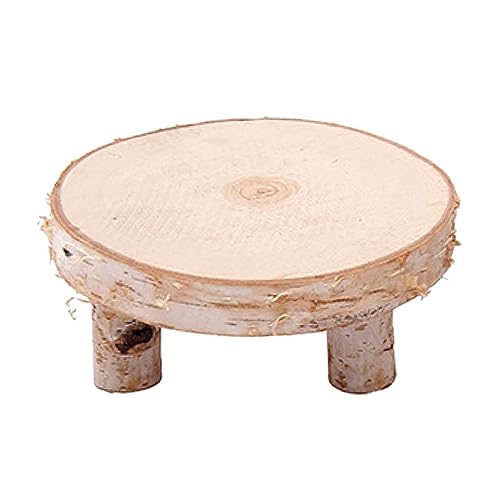 GARIOUANS 1 Stück Holzscheibe Unbehandelt Dekoration Kerzenhalter für Wohnzimmer und Garten Natürlicher Holzständer für DIY Projekte und Stilvolle Arrangements GARIOUANS 1 Stück Holzscheibe Unbehandelt Dekoration Kerzenhalter für Wohnzimmer und Garten Natürlicher Holzständer für DIY Projekte und Stilvolle Arrangements von GARIOUANS
