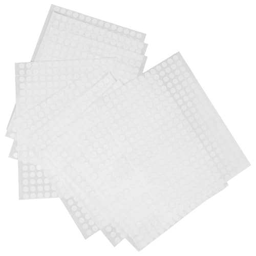 GARIOUANS 10 Blatt Runde Aufkleber Schwarz Selbstklebende Etiketten für Farbkodierung Beschriftung und Dekoration für Büro Zuhause und Lagerung von GARIOUANS