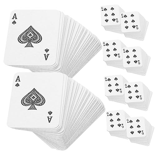 GARIOUANS 10sätze Teiliges Miniatur-pokerkarten Lustige Spielkarten Für Mädchen Reise-Spiele Und Party-Dekoration Für Camping Und Familienunterhaltung GARIOUANS 10sätze Teiliges Miniatur-pokerkarten Lustige Spielkarten Für Mädchen Reise-Spiele Und Party-Dekoration Für Camping Und Familienunterhaltung von GARIOUANS