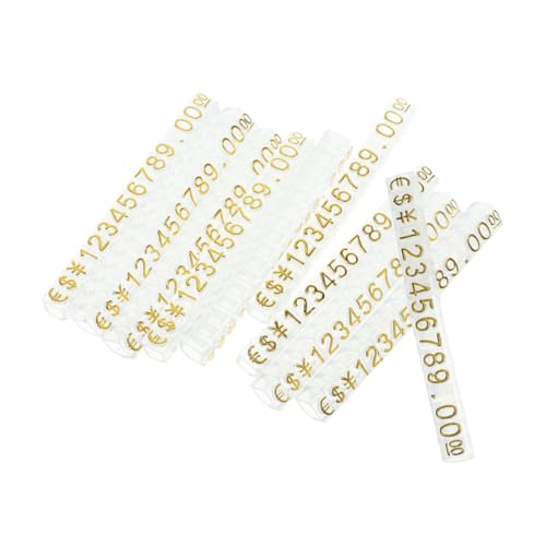 GARIOUANS 10 Saiten Teiliges Transparentes Preisanzeige Würfel für Schmuck mit Verstellbaren Zahlen Klarer Anzeige Langlebig Vielseitig Einsetzbar für Einzelhandel Schmuckgeschäfte Theken GARIOUANS 10 Saiten Teiliges Transparentes Preisanzeige Würfel für Schmuck mit Verstellbaren Zahlen Klarer Anzeige Langlebig Vielseitig Einsetzbar für Einzelhandel Schmuckgeschäfte Theken von GARIOUANS