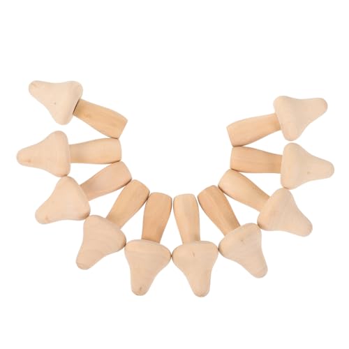 GARIOUANS 10 Stk Teiliges Unbemalte Holzpilze DIY Bastelset Natürliche Glatte Oberfläche für Kreative Malprojekte Kunsthandwerk Wohn und Spieldekoration GARIOUANS 10 Stk Teiliges Unbemalte Holzpilze DIY Bastelset Natürliche Glatte Oberfläche für Kreative Malprojekte Kunsthandwerk Wohn und Spieldekoration von GARIOUANS