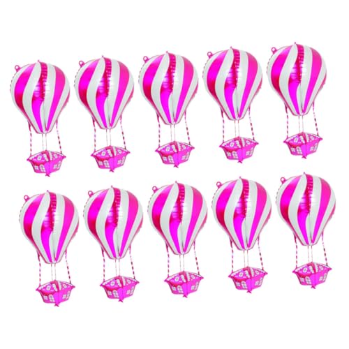 GARIOUANS 10 Stück Aluminium Folienballons Heißluftballonform Langlebige Partydeko für Kindergeburtstag Babyparty Themenfeier Vielseitige Bunte Luftballons Auffälliger Farb GARIOUANS 10 Stück Aluminium Folienballons Heißluftballonform Langlebige Partydeko für Kindergeburtstag Babyparty Themenfeier Vielseitige Bunte Luftballons Auffälliger Farb von GARIOUANS