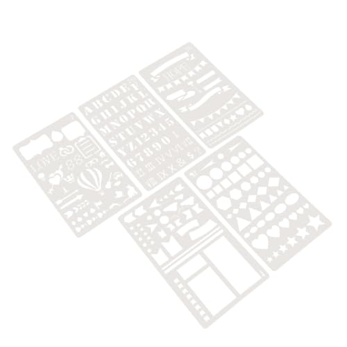 GARIOUANS 10 Stück DIY Schablonen für Kreative Malerei Mandala Design Wiederverwendbar für Journaling Scrapbooking und Dekoration Handwerkliche Vorlagen für Erwachsene von GARIOUANS