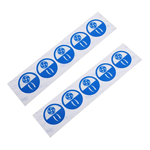GARIOUANS 10 Stück Entlüftungswarnaufkleber Stichworte Erste Aufkleber Für Die Lüftungsöffnung Des Geräts Warnaufkleber Für Lüfteröffnungen Entlüften Vorsichtsaufkleber Blue Haustiermaterial von GARIOUANS