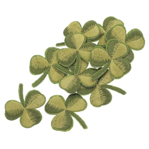 GARIOUANS 10 Stück Grünes Blatt Stickerei Patch Kleidung Blumen Glücks Applikation Stoff Kleeblatt Niedlich Dekorativ Klein Zum Aufnähen Ornament Irischer Aufnäher Zum Aufbügeln GARIOUANS 10 Stück Grünes Blatt Stickerei Patch Kleidung Blumen Glücks Applikation Stoff Kleeblatt Niedlich Dekorativ Klein Zum Aufnähen Ornament Irischer Aufnäher Zum Aufbügeln von GARIOUANS