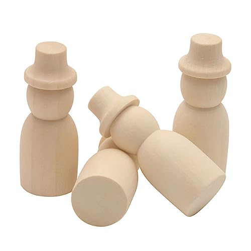 GARIOUANS 10 Stück Holzfiguren zum Bemalen für DIY Puppen mit Bastelspielzeug Kreativität und Geschicklichkeit GARIOUANS 10 Stück Holzfiguren zum Bemalen für DIY Puppen mit Bastelspielzeug Kreativität und Geschicklichkeit von GARIOUANS