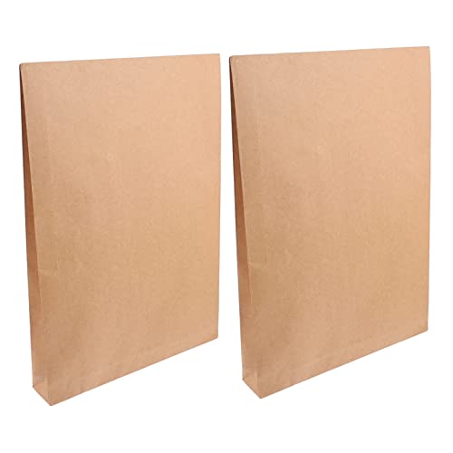 GARIOUANS 10 Stück Kraftpapier Dokumentenorganizer Set mit Schnurverschluss für Schule Büro und Reisen und Biologisch von GARIOUANS