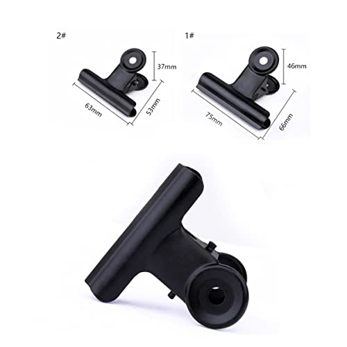 GARIOUANS 10 Stück Metall Clips Schwarze Büroklammern für Notizen Dokumente Bastelarbeiten für Zuhause Restaurant und Büroorganisation GARIOUANS 10 Stück Metall Clips Schwarze Büroklammern für Notizen Dokumente Bastelarbeiten für Zuhause Restaurant und Büroorganisation von GARIOUANS