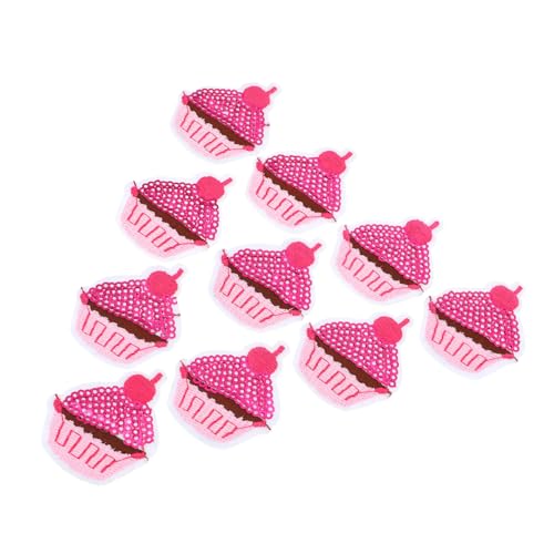 GARIOUANS 10 Stück Pailletten Aufnäher Eiscreme Kuchen zum Aufbügeln Bestickte DIY Stoffpatches für Kleidung Jacken Hüte Schuhe Verzierung GARIOUANS 10 Stück Pailletten Aufnäher Eiscreme Kuchen zum Aufbügeln Bestickte DIY Stoffpatches für Kleidung Jacken Hüte Schuhe Verzierung von GARIOUANS