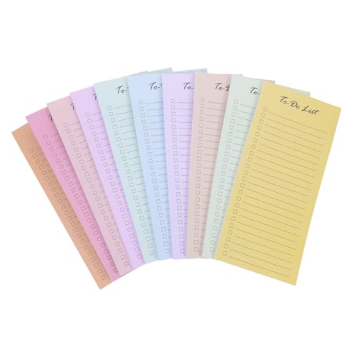 GARIOUANS 10 Stück Pastell Haftnotizen Macaron Selbstklebend Stark Haftend Wiederverwendbar Für Einkaufslisten Wochenplaner Büro und Schule Notizblock Organizer GARIOUANS 10 Stück Pastell Haftnotizen Macaron Selbstklebend Stark Haftend Wiederverwendbar Für Einkaufslisten Wochenplaner Büro und Schule Notizblock Organizer von GARIOUANS