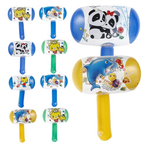 GARIOUANS 10 Stück Teiliges Aufblasbares Hammer Spielzeugset mit Glocke Leichte Hämmer in Zufälligen Farben Lustiges Quietschgeräusch für Partygeschenke und Outdoor Zufällige Farbe GARIOUANS 10 Stück Teiliges Aufblasbares Hammer Spielzeugset mit Glocke Leichte Hämmer in Zufälligen Farben Lustiges Quietschgeräusch für Partygeschenke und Outdoor Zufällige Farbe von GARIOUANS