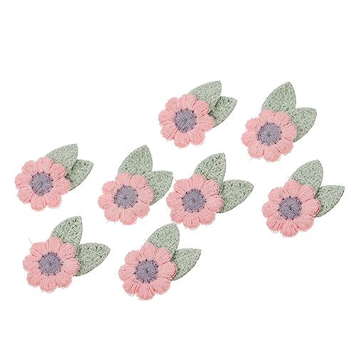 GARIOUANS 10 Stück Teiliges Blumen Patches für Kleidung DIY Applikationen zum Aufnähen für T Shirts und Kleider für Kreative Bastelprojekte und Gestaltung von GARIOUANS
