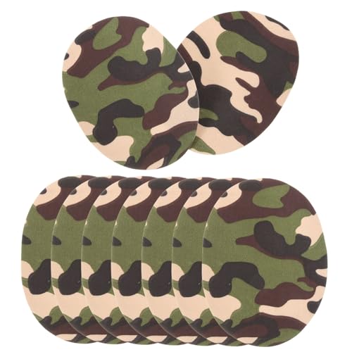 GARIOUANS 10 Stück Teiliges Camouflage Bügelpatches Flexible Robuste Aufnäher zum Aufbügeln und Nähen Vielseitig Einsetzbar für Jeans Jacken Taschen Hüte zum Reparieren und Dekorieren von GARIOUANS 10 Stück Teiliges Camouflage Bügelpatches Flexible Robuste Aufnäher zum Aufbügeln und Nähen Vielseitig Einsetzbar für Jeans Jacken Taschen Hüte zum Reparieren und Dekorieren von von GARIOUANS