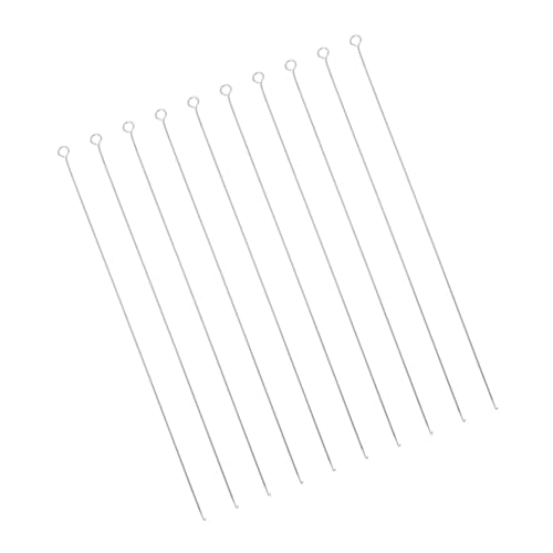GARIOUANS 10 Stück Teiliges DIY Beaded Tool Edelstahl Dünne Perlenhaken Schmuckherstellung Zubehör für Präzises Beading und Schnelles Auffädeln von Perlen von GARIOUANS