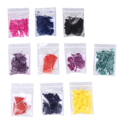 GARIOUANS 10 Stück Teiliges DIY Kerzenwachs Farbstoff Ungiftige Sojawachs Farben Lebendige Kerzenfarbe für Kerzenherstellung Hautfreundlich für Teelicht Duftkerzen Kreative Wachsbemalung GARIOUANS 10 Stück Teiliges DIY Kerzenwachs Farbstoff Ungiftige Sojawachs Farben Lebendige Kerzenfarbe für Kerzenherstellung Hautfreundlich für Teelicht Duftkerzen Kreative Wachsbemalung von GARIOUANS