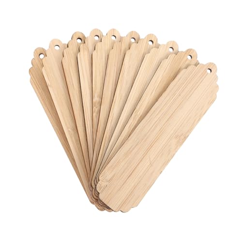 GARIOUANS 10 Stück Teiliges DIY Lesezeichen aus Hochwertigem Holz Abgerundeten Kanten Blanko Buchzeichen für Basteln Lesen Partydeko Geeignet für Schüler Studenten und Kreative GARIOUANS 10 Stück Teiliges DIY Lesezeichen aus Hochwertigem Holz Abgerundeten Kanten Blanko Buchzeichen für Basteln Lesen Partydeko Geeignet für Schüler Studenten und Kreative von GARIOUANS
