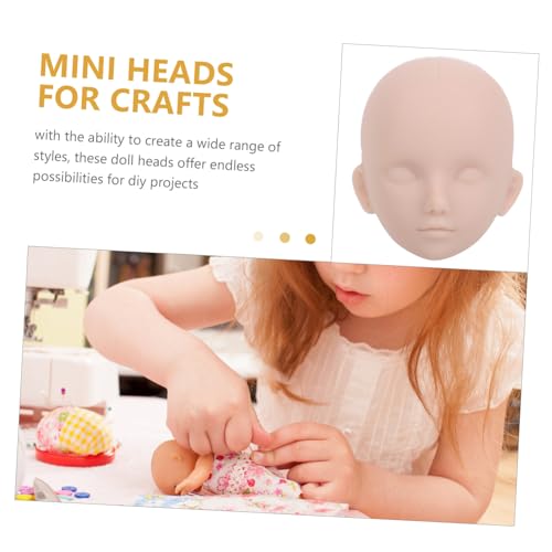 GARIOUANS 10 Stück Teiliges DIY Puppenköpfe mit Realistischen Augenöffnungen Glatter Oberfläche zum Schminken und Frisieren Vielseitig für Kreative Makeup Übungen und Spielzeugzubehör GARIOUANS 10 Stück Teiliges DIY Puppenköpfe mit Realistischen Augenöffnungen Glatter Oberfläche zum Schminken und Frisieren Vielseitig für Kreative Makeup Übungen und Spielzeugzubehör von GARIOUANS