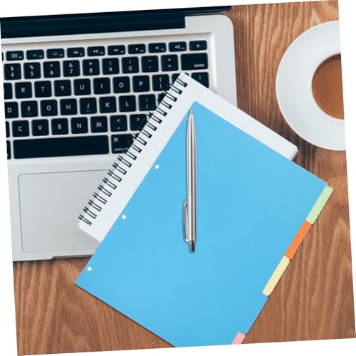 GARIOUANS 10 Stück Teiliges Farbiger Ordner Trennblätter Vielseitige Registerteiler für Schnellhefter Praktische Registerkarten für Büro Schule und Organisation Einfaches Sortieren und GARIOUANS 10 Stück Teiliges Farbiger Ordner Trennblätter Vielseitige Registerteiler für Schnellhefter Praktische Registerkarten für Büro Schule und Organisation Einfaches Sortieren und von GARIOUANS