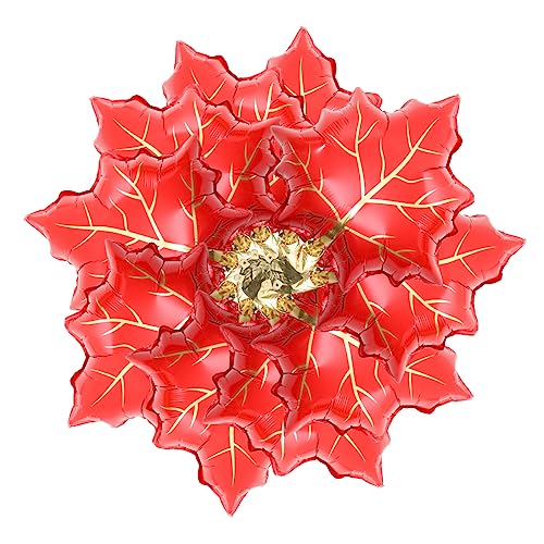 GARIOUANS 10 Stück Teiliges Folienballons Ahornblatt Rot Dekorative Thanksgiving Luftballons für Herbst Erntedankfest Partydekoration Festliche Herbstdeko für Abschlussfeier und GARIOUANS 10 Stück Teiliges Folienballons Ahornblatt Rot Dekorative Thanksgiving Luftballons für Herbst Erntedankfest Partydekoration Festliche Herbstdeko für Abschlussfeier und von GARIOUANS