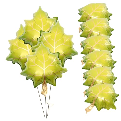 GARIOUANS 10 Stück Teiliges Folienballons Ahornblattform Herbstliche Partydeko für Thanksgiving und Herbstfeste Festival Accessoires Langlebig und Glänzend für Feier und Fotorequisiten GARIOUANS 10 Stück Teiliges Folienballons Ahornblattform Herbstliche Partydeko für Thanksgiving und Herbstfeste Festival Accessoires Langlebig und Glänzend für Feier und Fotorequisiten von GARIOUANS
