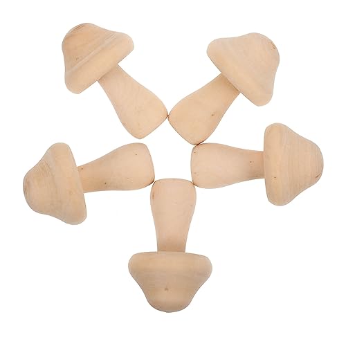 GARIOUANS 10 Stück Teiliges Holzpilze Bastelset DIY Bemalbare Pilzmodelle Kreative Holzdeko für Kinderhandwerk und Tischdekoration GARIOUANS 10 Stück Teiliges Holzpilze Bastelset DIY Bemalbare Pilzmodelle Kreative Holzdeko für Kinderhandwerk und Tischdekoration von GARIOUANS