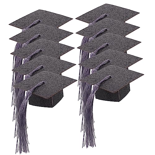 GARIOUANS 10 Stück Teiliges Mini Graduation Cap Weinglas Abdeckung Lustig Farbenfroh Abschlussfeier Party Dekoration Bachelor Master Abitur Weinbecher Schutz GARIOUANS 10 Stück Teiliges Mini Graduation Cap Weinglas Abdeckung Lustig Farbenfroh Abschlussfeier Party Dekoration Bachelor Master Abitur Weinbecher Schutz von GARIOUANS