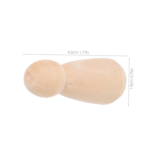 GARIOUANS 10 Stück Teiliges Natürliche Holzpuppen zum Bemalen DIY Holzfiguren Basteln Handliche Figuren für Hochzeitstorten und Familienaktivitäten GARIOUANS 10 Stück Teiliges Natürliche Holzpuppen zum Bemalen DIY Holzfiguren Basteln Handliche Figuren für Hochzeitstorten und Familienaktivitäten von GARIOUANS