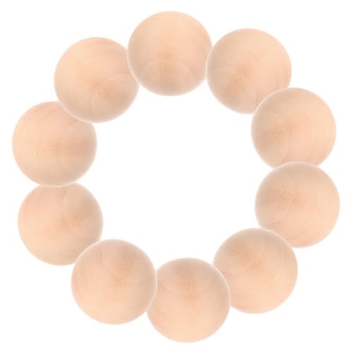 GARIOUANS 10 Stück Teiliges Naturbelassene Unbehandelte Holzkugeln Ø Glatte Oberfläche Stabile Holzperlen für DIY Bastelprojekte Bemalbar für Dekoration Foto requisiten GARIOUANS 10 Stück Teiliges Naturbelassene Unbehandelte Holzkugeln Ø Glatte Oberfläche Stabile Holzperlen für DIY Bastelprojekte Bemalbar für Dekoration Foto requisiten von GARIOUANS