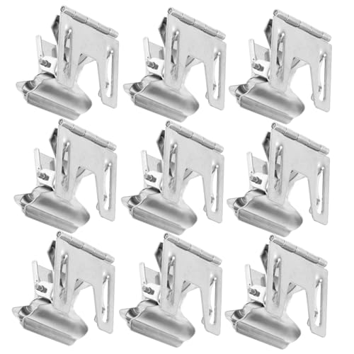 GARIOUANS 10 Stück Teiliges Preisschildhalter Clips Langlebige Einfach zu Befestigende Etikettenhalter für Regale Bekleidungsständer und Warenanzeige im Einzelhandel Silberfarben GARIOUANS 10 Stück Teiliges Preisschildhalter Clips Langlebige Einfach zu Befestigende Etikettenhalter für Regale Bekleidungsständer und Warenanzeige im Einzelhandel Silberfarben von GARIOUANS