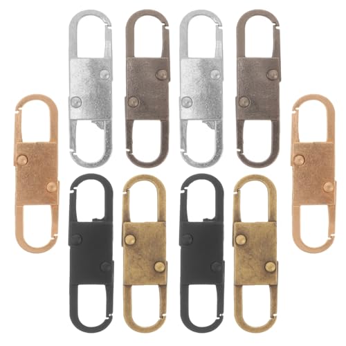 GARIOUANS 10 Stück Teiliges Reißverschluss schieber Ersatzset in Farben Langlebig Robust für Jacken Taschen Rucksäcke Vielseitig Einsetzbar Einfache Montage für DIY Bekleidung Reparatur von GARIOUANS